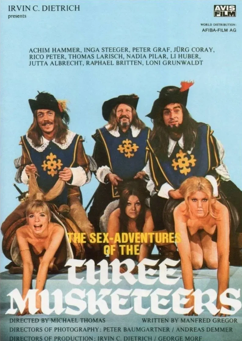 The Sex Adventures of the Three Musketeers movie poster